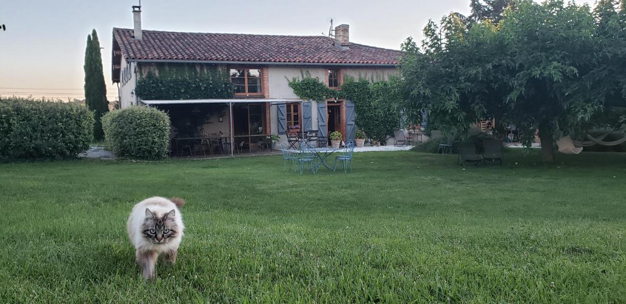 B&B La Ferme De Loubens Bagian luar foto