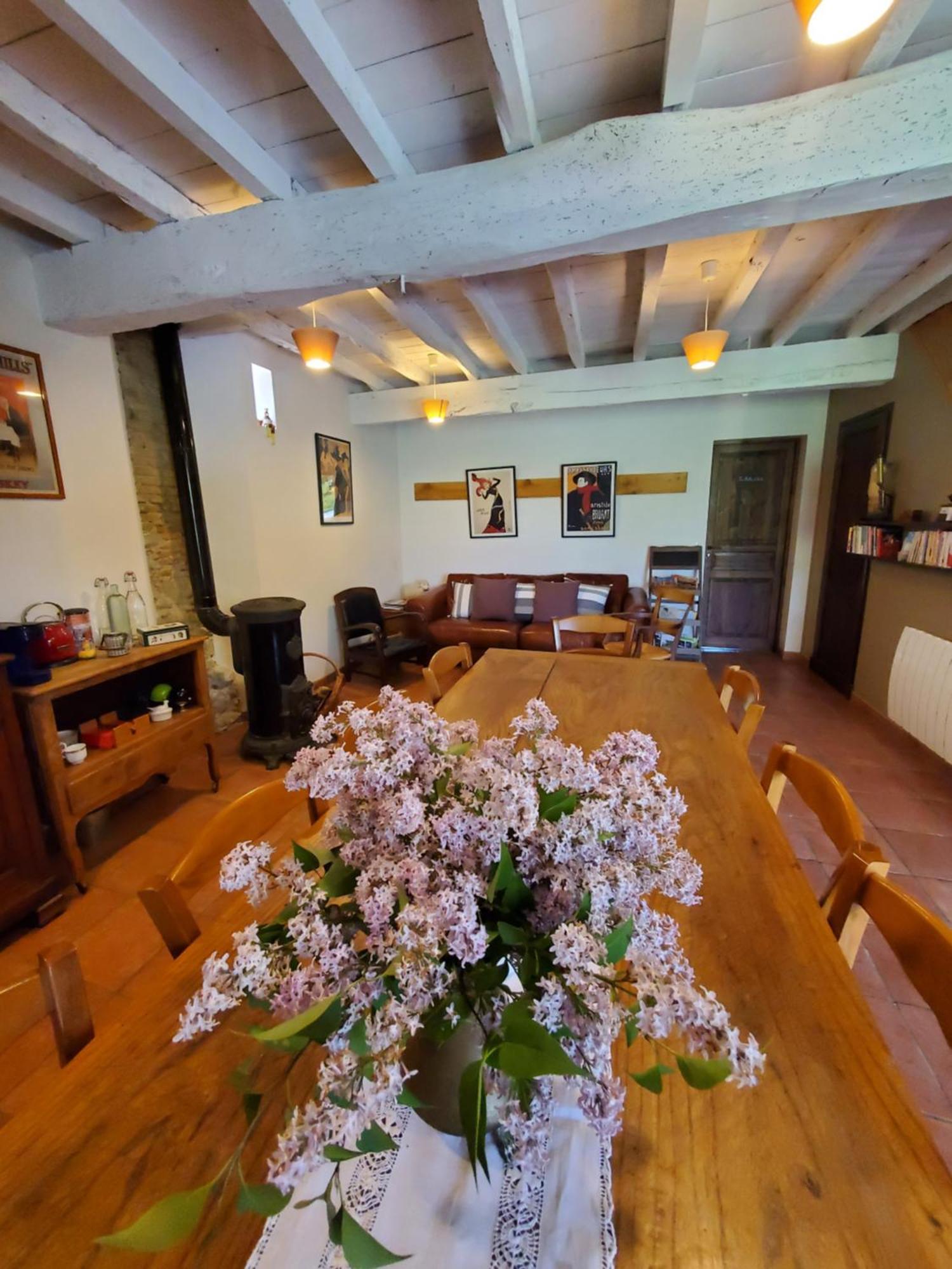 B&B La Ferme De Loubens Bagian luar foto