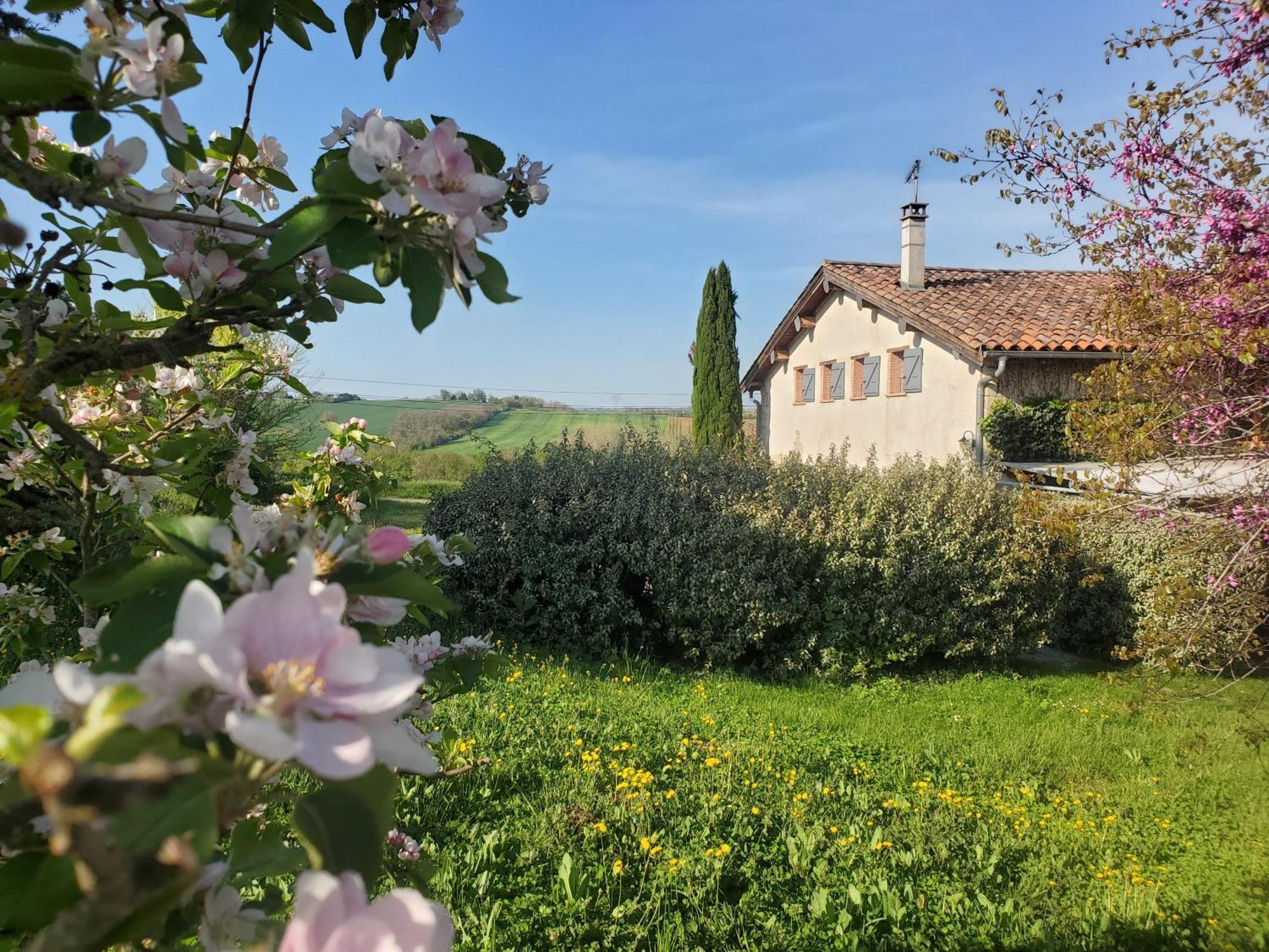 B&B La Ferme De Loubens Bagian luar foto
