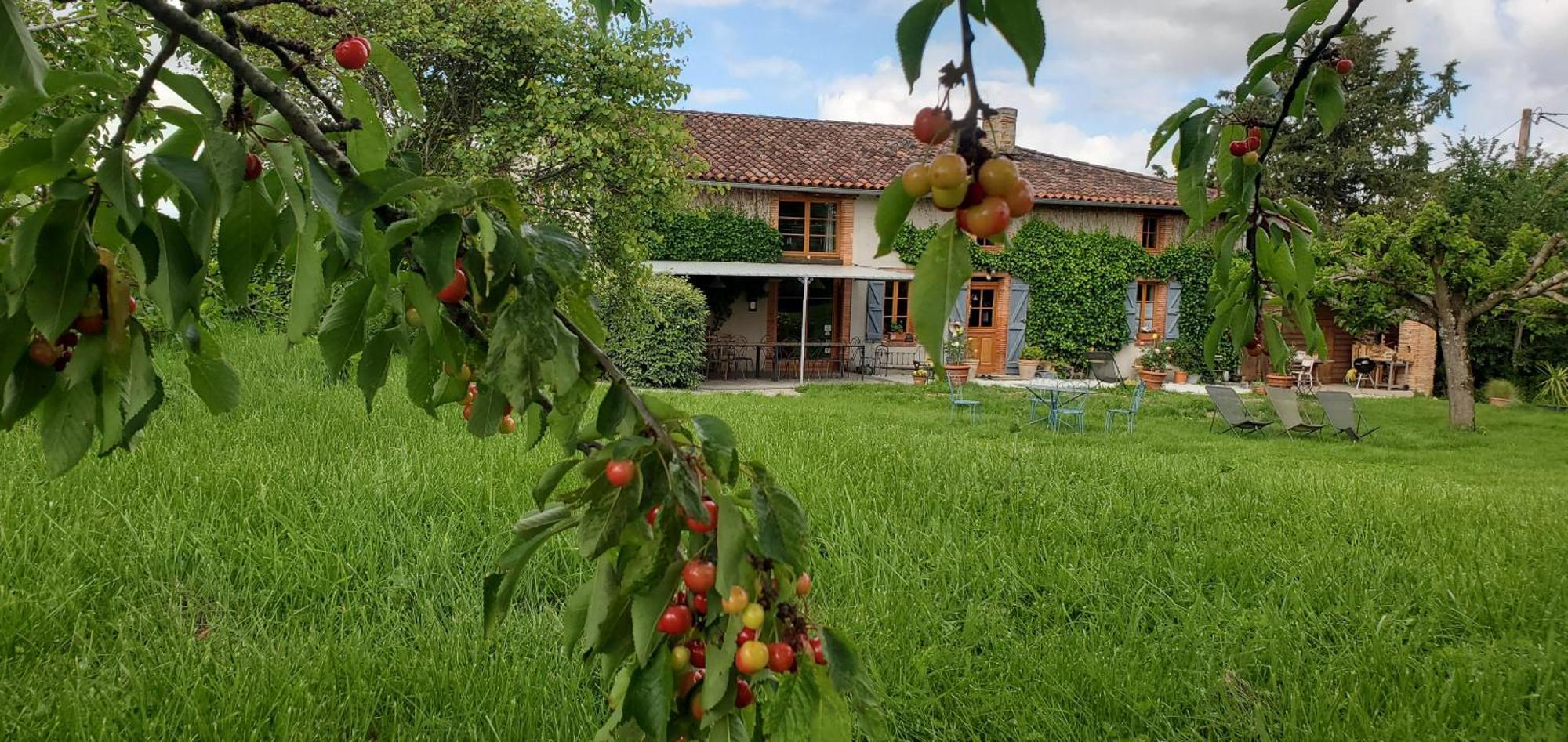 B&B La Ferme De Loubens Bagian luar foto
